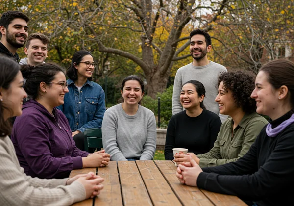 Diverse group finding support in an ace/aro community